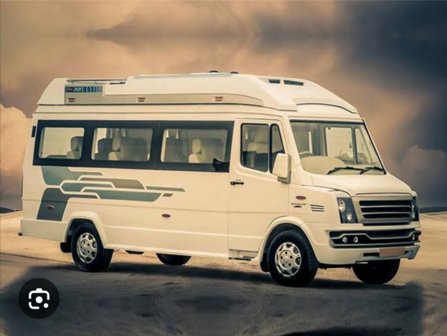 Force Tempo Traveller taxi in Somnath Diu Dwarka